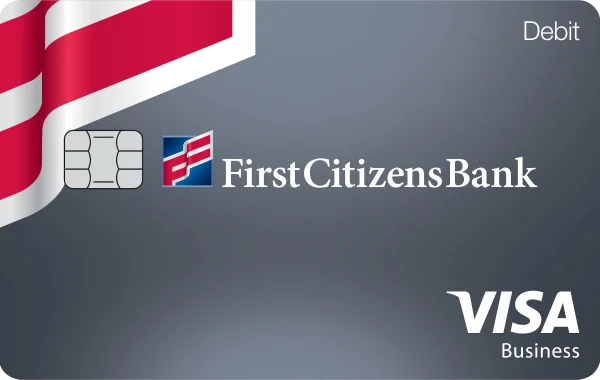 First Citizens Bank Business Visa debit card