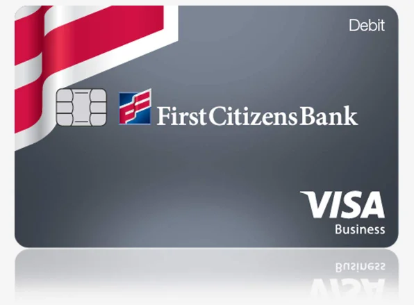 First Citizens Bank Business Visa debit card