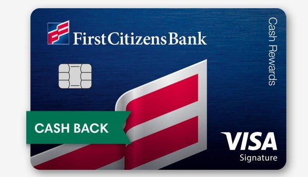 Get cash back with a Visa Cash Rewards credit card from First Citizens Bank