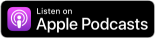 Listen on Apple Podcasts logo